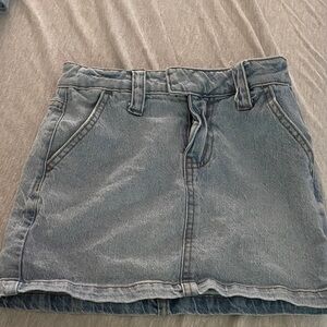 kids jean skirt